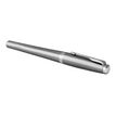 3501179315973-Parker Urban - Stylo plume - encre bleue - fin - corps métallique/argent-Angle droit-3