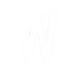 8711234242228-Pickup - Étiquette autocollante - 150 mm - Lettre W - blanc mat-Avant-1