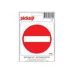 Pickup - Signo - no entry - 100 x 100 mm - autoadhesivo - vinilo
