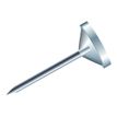 Exacompta - Pinchos - 5 mm head diameter, 8 mm needle - cristal - con dispensador - paquete de 100