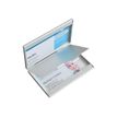 4004360980633-Sigel - Etui pour 30 cartes de visite - 2 compartiments-Angle gauche-2
