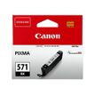 Canon CLI-571BK - 7 ml - negro - original - depósito de tinta - para PIXMA TS5051, TS5053, TS5055, TS6050, TS6051, TS6052, TS8051, TS8052, TS9050, TS9055