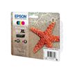 Epson 603XL Multipack - Paquete de 4 - XL - negro, amarillo, cián, magenta - original - blíster - cartucho de tinta - para Expression Home XP-2150, 2155, 3150, 3155, 4150, 4155; WorkForce WF-2820, 2840, 2845, 2870