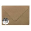 3329680290028-Pollen - 20 Enveloppes gommées - 162 x 229 mm - 135 g/m² - kraft-Angle droit-0