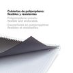 8422593471388-THE ORIGINAL NOTEBOOK, couverture souple, A4, quadrillage 5x5 mm, 140 feuilles de 4 couleurs, Miquelriu--4