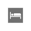 Pickup Home - Signo - bedroom - 90 x 90 mm - autoadhesivo - acrílico