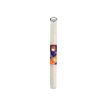 JPC - Regla graduada triangular - agrimensura - 30 cm - blanco - fibras sintéticas