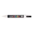 POSCA PC-5M - Marcador - permanente - blanco - tinta pigmentada al agua - 1.8-2.5 mm - medio
