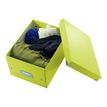 4002432398096-Leitz Click & Store - Boîte de rangement A5 - vert métallisé-Angle droit-1