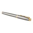 3501179316499-Parker IM - Stylo plume métal brossé - pointe fine-Angle droit-1