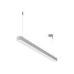 MAULstraight - Lámpara colgante - LED - 45 W - clase de LED A+ - luz blanca neutra - 3900 K - plata