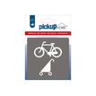 Pickup Home - Signo - bike / stroller - 90 x 90 mm - autoadhesivo - acrílico