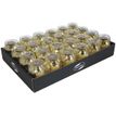 Maildor - Cinta de envolver regalos - 0.7 cm x 10 m - plateado brillante - polipropileno