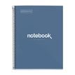 8422593460467-Notebook Emotions, couverture rigide, A4, quadrillage 5x5 mm, 80 feuilles de 1 couleur, Miquelrius, Mar--0