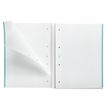 8422593460474-Notebook Emotions, couverture rigide, A4, quadrillage 5x5 mm, 80 feuilles de 1 couleur, Miquelrius, Ble--2