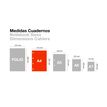 8422593460535-Notebook Emotions, couverture rigide, A4, quadrillage 5x5 mm, 80 feuilles de 1 couleur, Miquelrius, Rou--4