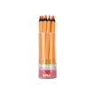APLI - Lápiz de color - naranja fluorescente - 5 mm - jumbo (paquete de 18)