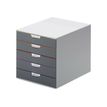 4005546701608-Durable Varicolor - Module de classement 5 tiroirs - multicolore-Angle droit-3