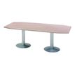 8427951995506-Rocada Meeting - Table - rectangulaire avec côtés arrondis - gris - aluminium base-P_622348_1-0