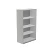 8427951996381-rocada STORE - Bibliothèque - 3 étagères - mélamine - gris, aluminium-P_622428_1-0