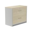 8427951996770-rocada STORE - Armoire à tiroirs - 2 tiroirs - mélamine - hêtre, aluminium-P_622507_1-0
