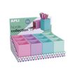 8410782177715-Apli Nordik Collection pot à crayons - 7 x 7 x 9.5 cm - silicone - bleu, violet, vert, rose-P_645838_1-0