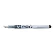 Pilot V Pen - Pluma estilogáfica - negro - 0.4 mm - medio