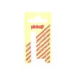PICKUP LETTERING MONO Nobel - Etiqueta autoadhesiva - preimpreso: L - blanco mate