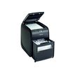 5028252504645-Rexel Auto+ 90X - destructeur de documents coupe croisée - 90 feuilles - Corbeille 20 litr-Angle gauche-4