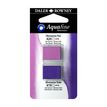 Daler-Rowney Aquafine - Set de pintura - 2 piezas - acuarela - 2 colores - ultramarine pink, violeta con azul marino - media placa