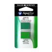 Daler-Rowney Aquafine - Set de pintura - 2 piezas - acuarela - 2 colores - viridián, verde hoja - media placa