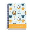 8421938109450-Dohe - Agenda perpétuel - reliure à spirale - A5 (150 x 210 mm) - 120 feuilles - carton imp-P_679343_1-0