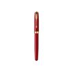 3501179314747-Parker Sonnet - Stylo plume rouge laqué - pointe moyenne-Avant-0