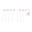 3664447205977-Flex - Agenda 1 semaine sur 2 pages - 16 x 16 cm - noir - Oberthur-Avant-2