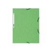 Exacompta Nature Future - Carpeta de 3 solapas - para A4 - capacidad: 250 hojas - verde claro moteado