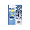 Epson 27XL - 10.4 ml - XL - amarillo - original - cartucho de tinta - para WorkForce WF-3620, WF-3640, WF-7110, WF-7210, WF-7610, WF-7620, WF-7710, WF-7715, WF-7720