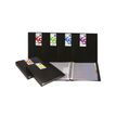 8413623945030-Grafoplas - Livre de présentation rechargeable - 5 positions - pour A4 - noir (pack de 4)--0