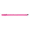 4006381121101-STABILO Pen 68 - Feutre pointe moyenne - rose fluorescent-Angle gauche-2
