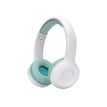 3303170107225-T'nB Kids KIDY - casque filaire pour enfants - blanc et vert-Angle droit-0