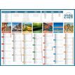 Calendrier bancaire illustré année civile BOUCHUT "Planète Medium" 32 x 42 cm Pefc 70 %