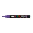 POSCA PC-3M - Marcador - permanente - violeta - tinta pigmentada al agua - 0.9-1.3 mm - fino