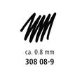 4007817327104-STAEDTLER pigment liner - Feutre fin - 0.8 mm - noir-P_79139813_4-3