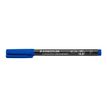 STAEDTLER Lumocolor - Marcador - permanente - azul - 0.6 mm - fino