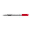 STAEDTLER Lumocolor 316 - Marcador - no permanente - rojo - tinta al agua - 0.6 mm - fino