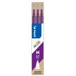 Pilot FriXion Ball - Relleno - violeta - 0.7 mm - fino (paquete de 3) - para P/N: BL-FR7-V