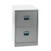 MT Professionel ECO - Armario de relleno vertical - 2 cajones - acero - gris claro