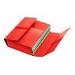 FAST Jumbo Standard - Carpeta de 3 solapas - ampliable - ancho de la espina: 100 mm - para 240 x 320 mm - rojo brillante