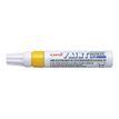 Uni PAINT - Marcador - permanente - amarillo - tinta con base de alcohol - 4-8.5 mm - amplio
