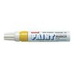 Uni PAINT PX-30 - Marcador - permanente - oro - tinta con base de alcohol - 4-8.5 mm - amplio