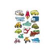 Apli Agipa thematic shaped - Adhesivo de decoración - transport - 3 hojas - no permanente (paquete de 45)